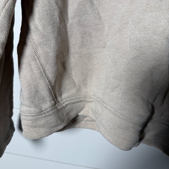 Ralph Lauren LRL Lauren Jeans Co Cowl Neck Long Sleeve Shirt Sz Large Oatmeal - Picture 5 of 7